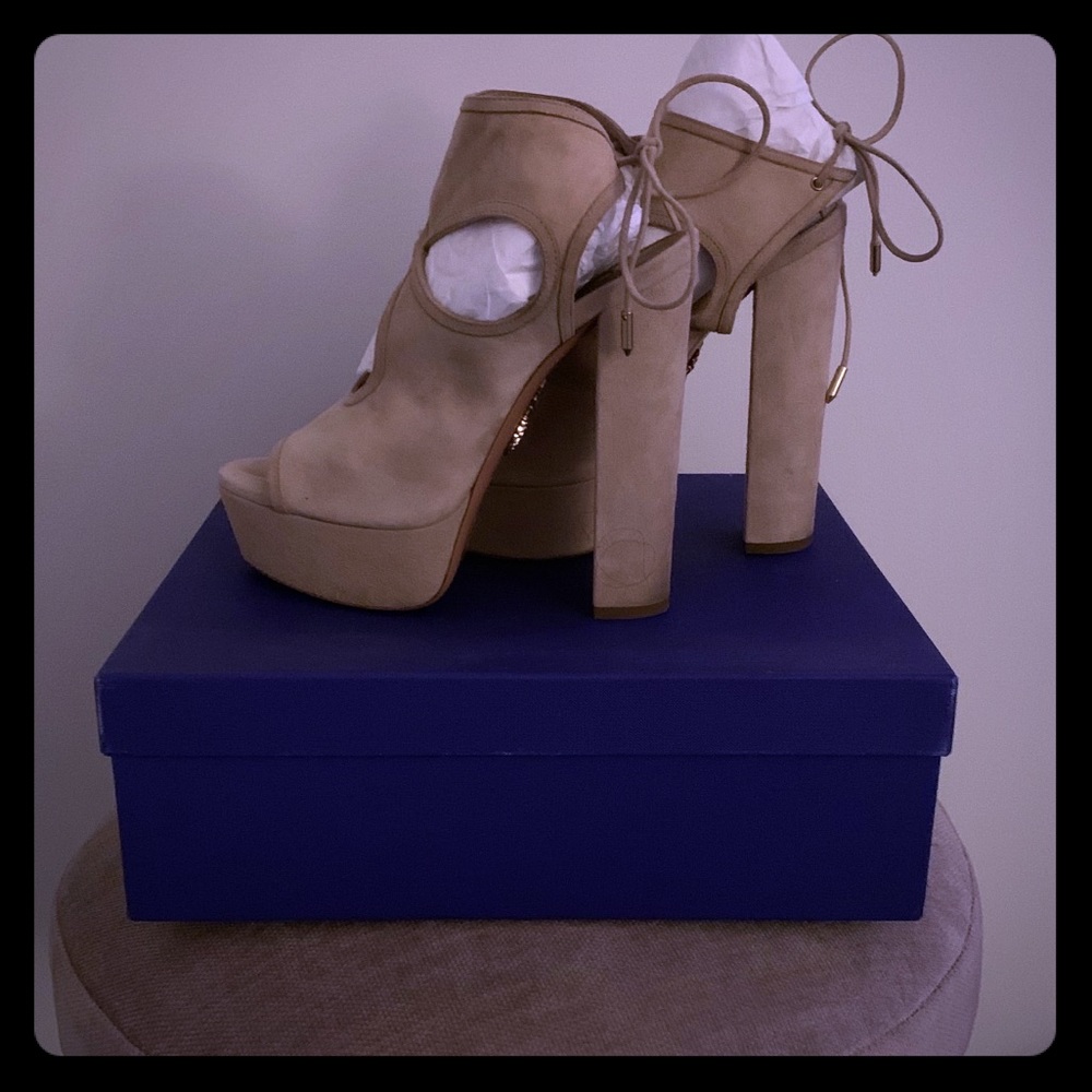 Aquazzura Sexy Thing Plateau Sandals
